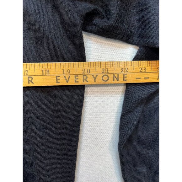 Apt. 9 Mens Merino Wool Preppy Office Pullover Sweater Size Medium Black - Picture 9 of 11